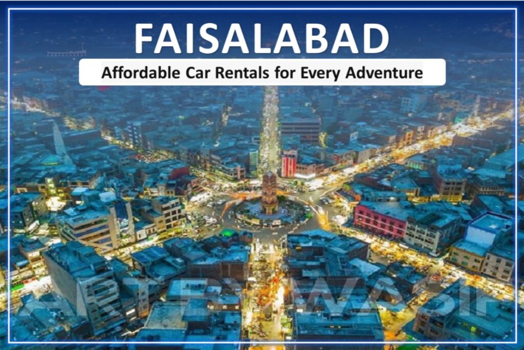 Rent a car Faisalabad Pakistan