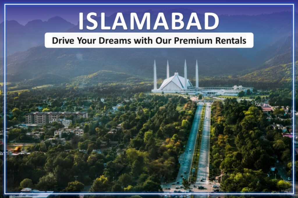 Rent a car Islamabad Pakistan